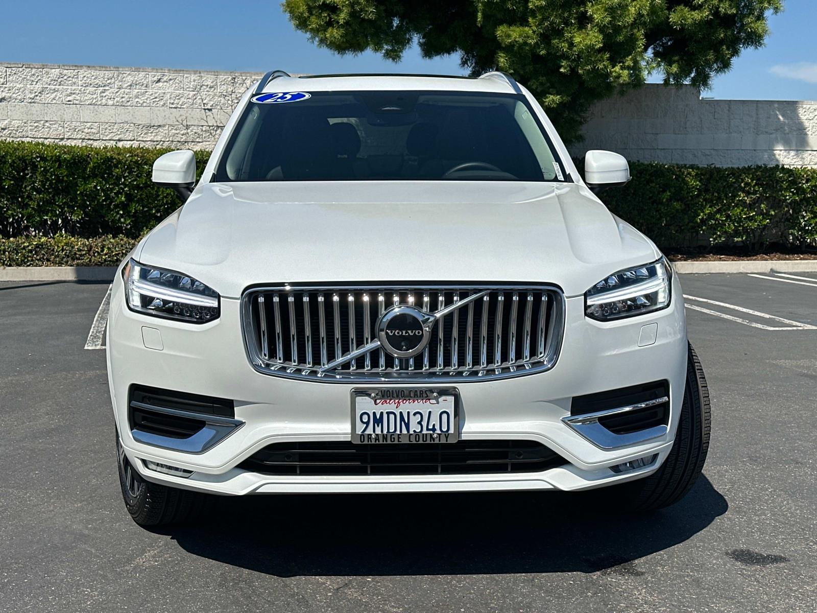 Certified 2025 Volvo XC90 Plus with VIN YV4062PE6S1302107 for sale in Santa Ana, CA