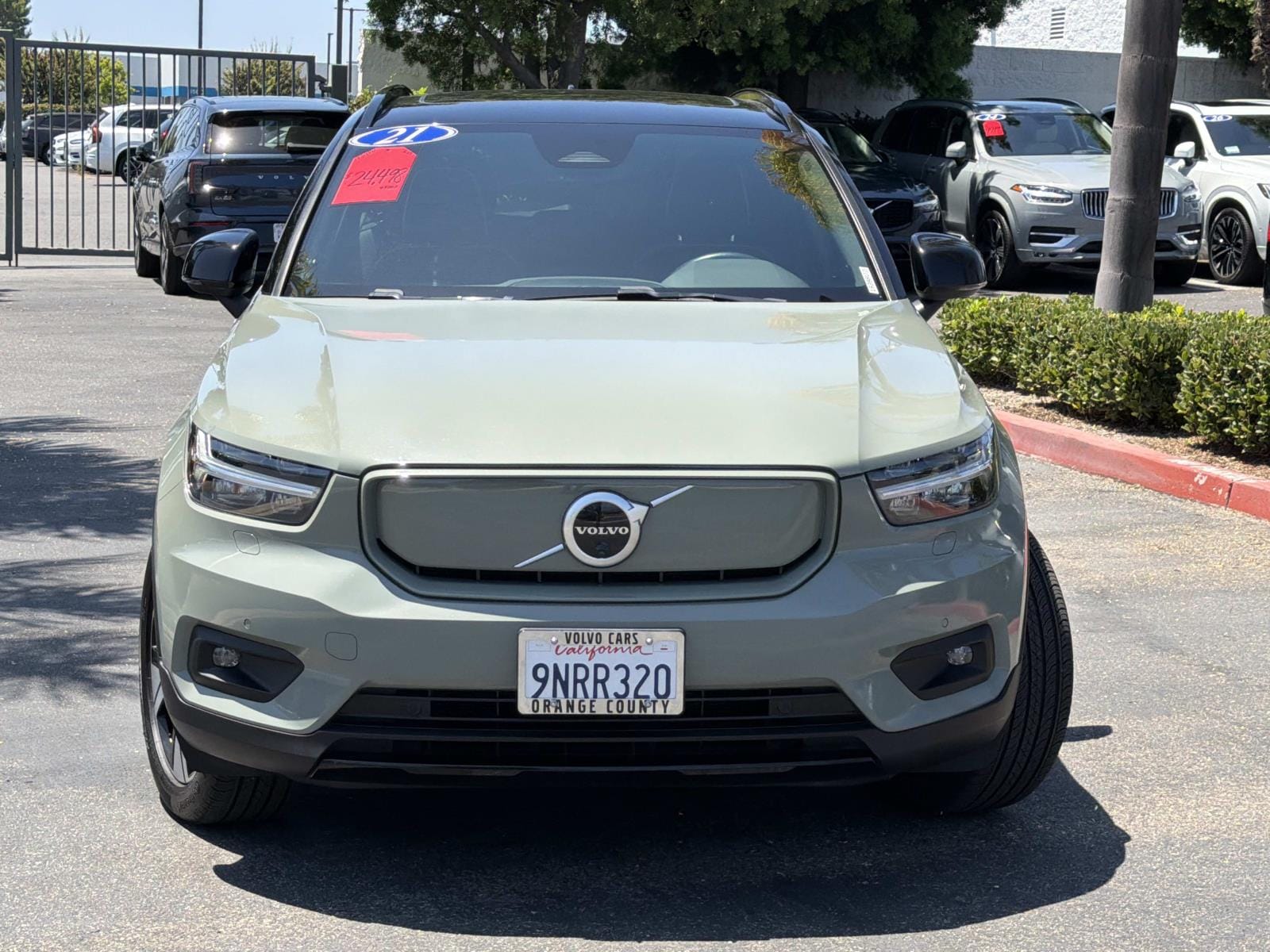 Used 2021 Volvo XC40 Recharge with VIN YV4ED3UR2M2552806 for sale in Santa Ana, CA