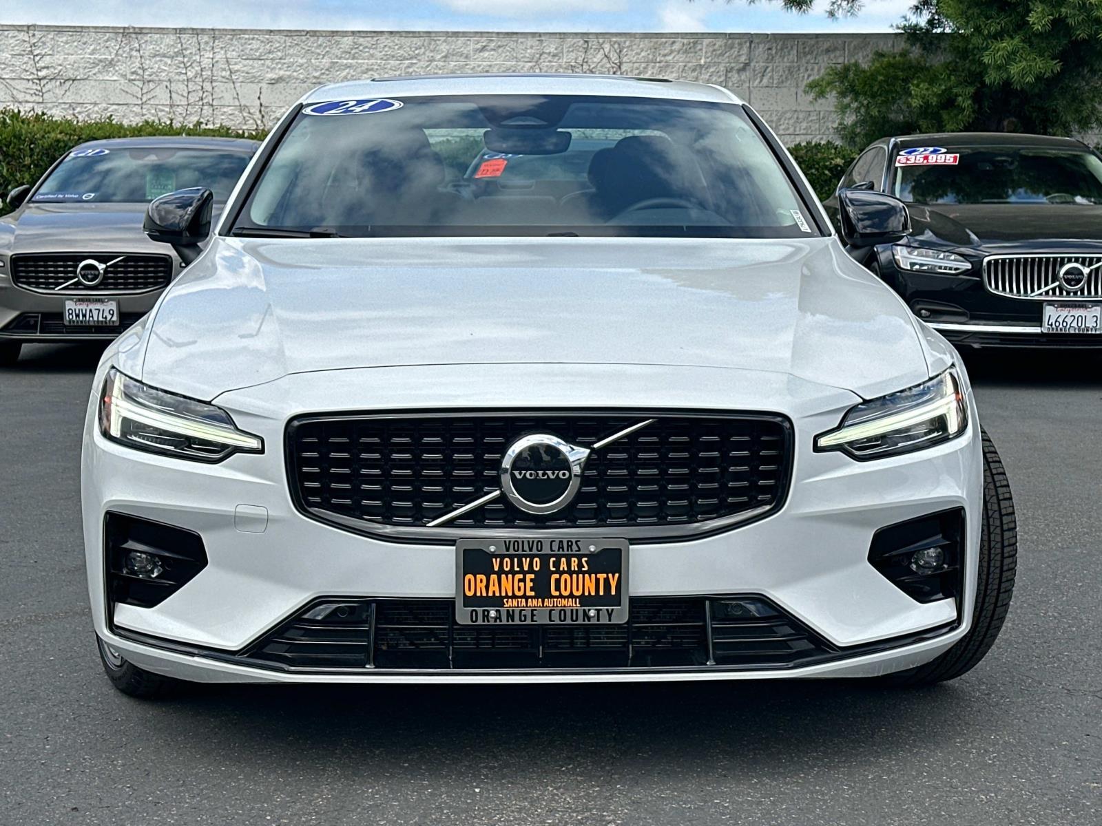 Certified 2024 Volvo S60 Core with VIN 7JRL12TK1RG322798 for sale in Santa Ana, CA