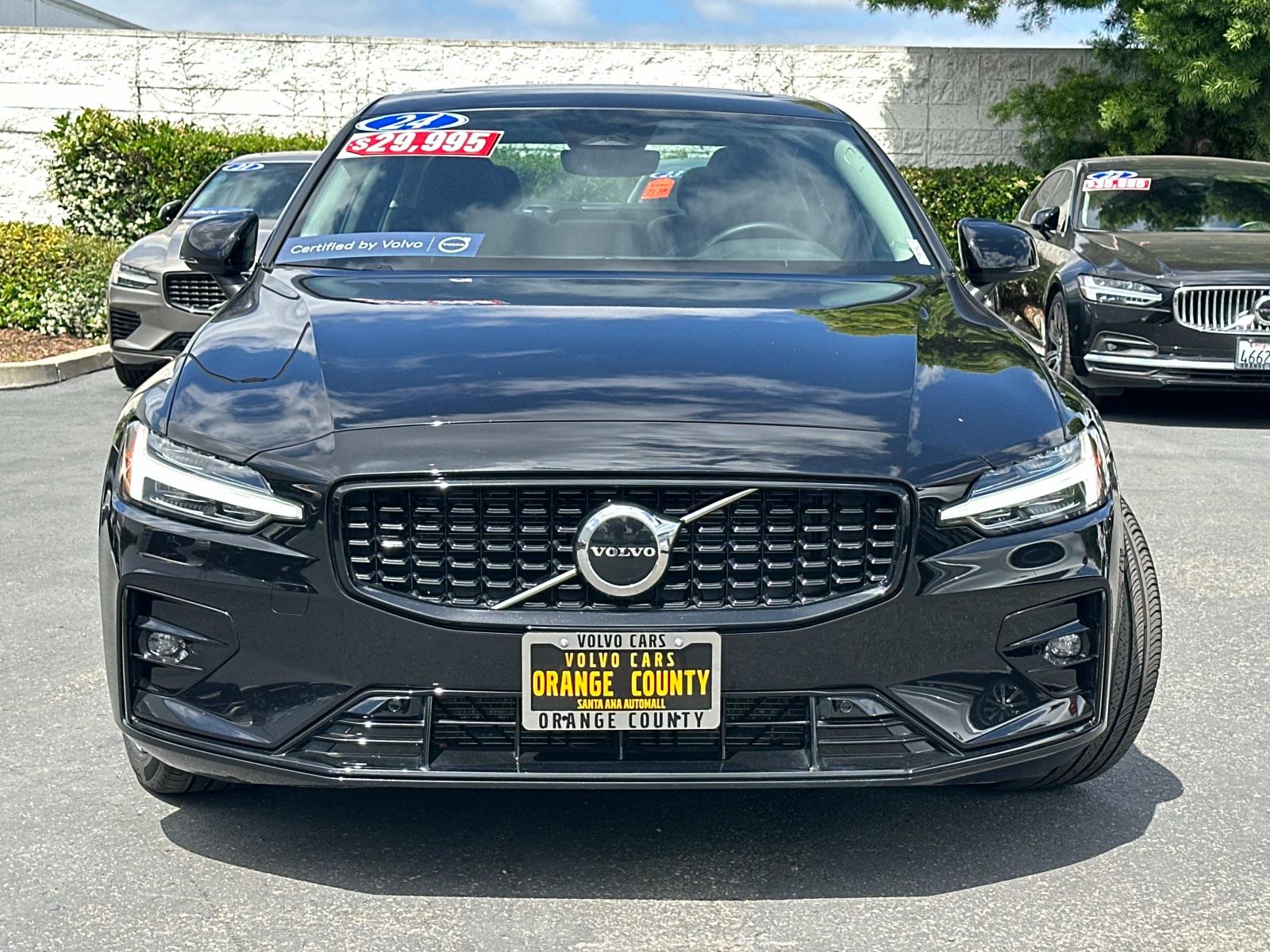 Certified 2024 Volvo S60 Core with VIN 7JRL12FK1RG325373 for sale in Santa Ana, CA