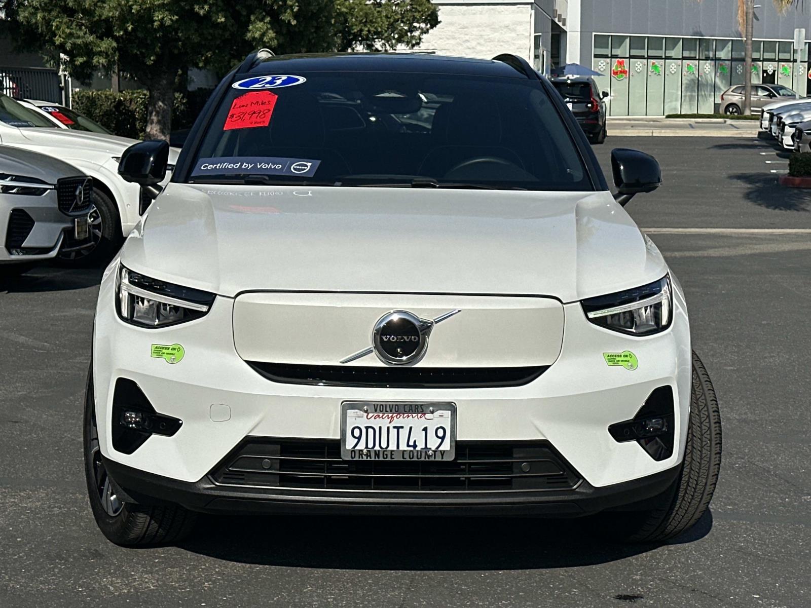 Certified 2023 Volvo XC40 Plus with VIN YV4ED3UL0P2971205 for sale in Santa Ana, CA