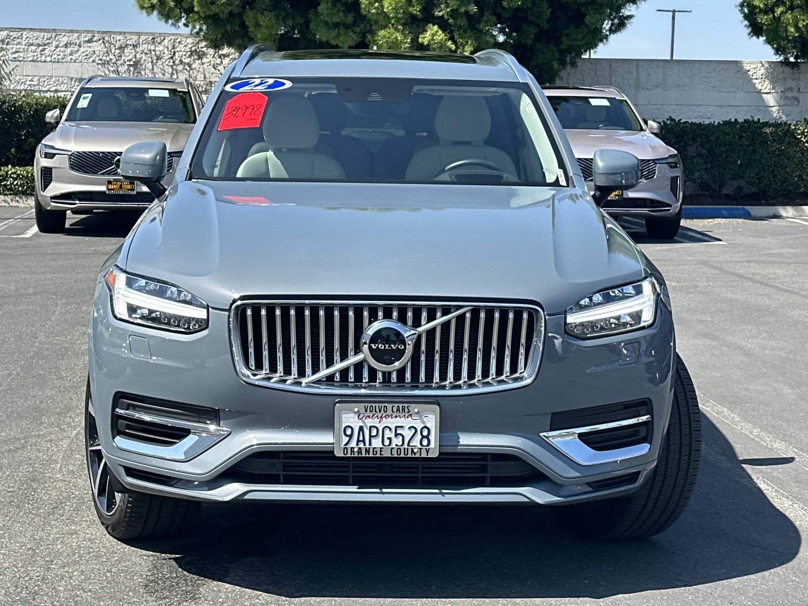Certified 2022 Volvo XC90 Inscription Expression with VIN YV4BR00Z9N1819097 for sale in Santa Ana, CA