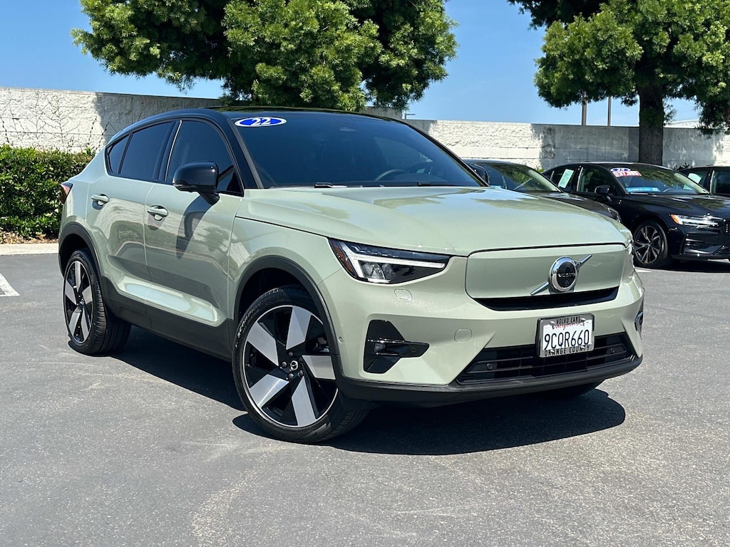 Certified 2022 Volvo C40 Recharge Pure Electric P8 eAWD Ultimate Sport Utility