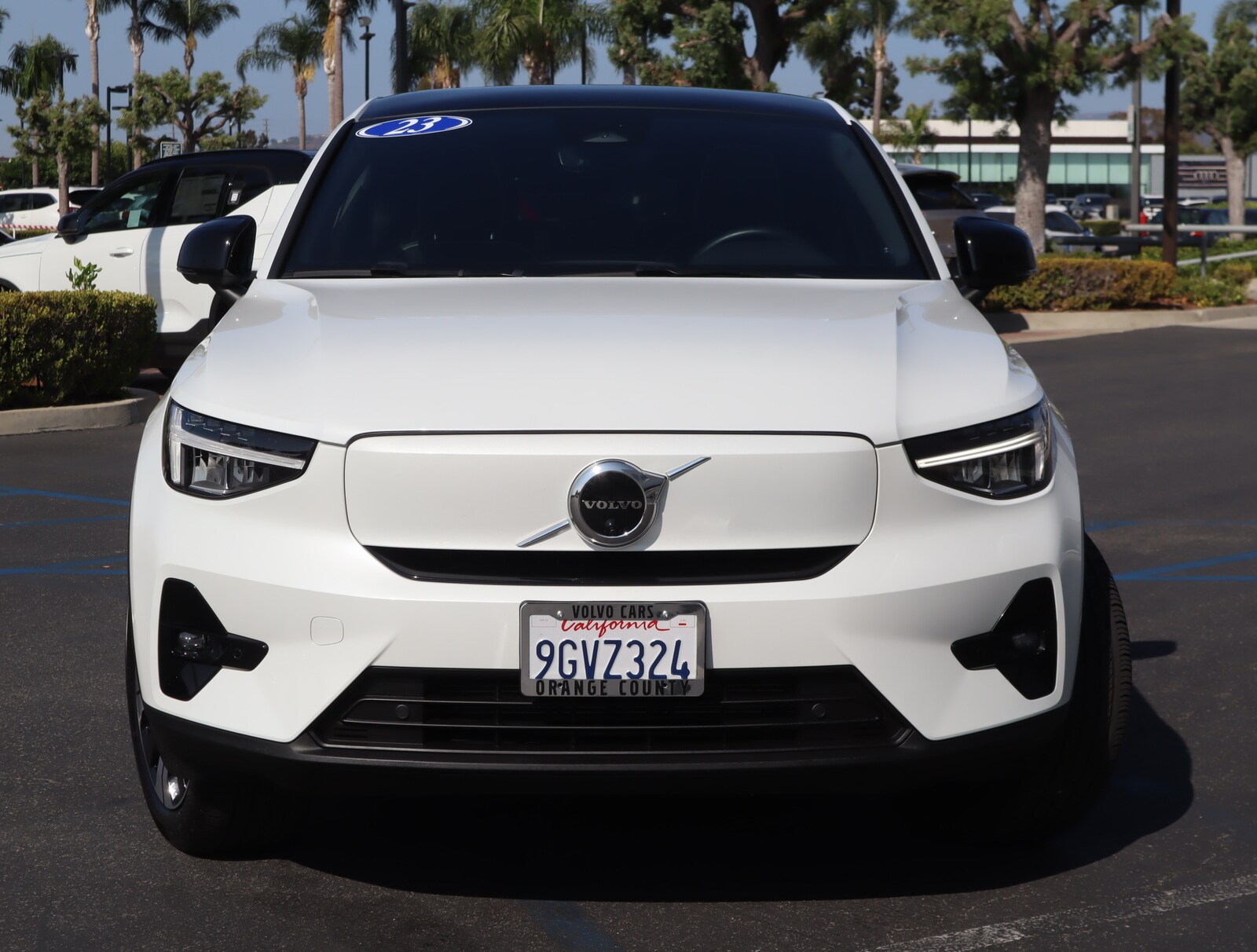 Certified 2023 Volvo C40 Plus with VIN YV4ED3GL2P2063186 for sale in Santa Ana, CA