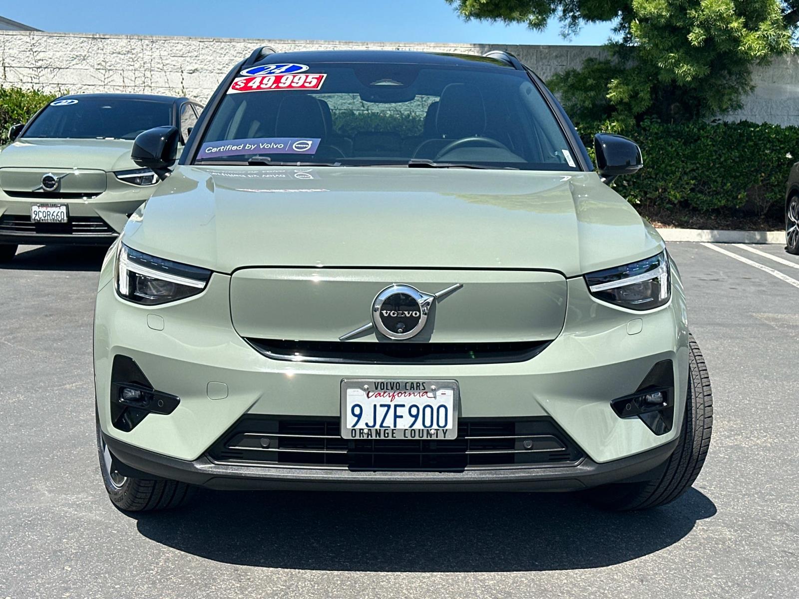 Certified 2024 Volvo XC40 Ultimate with VIN YV4EH3HM3R2252329 for sale in Santa Ana, CA
