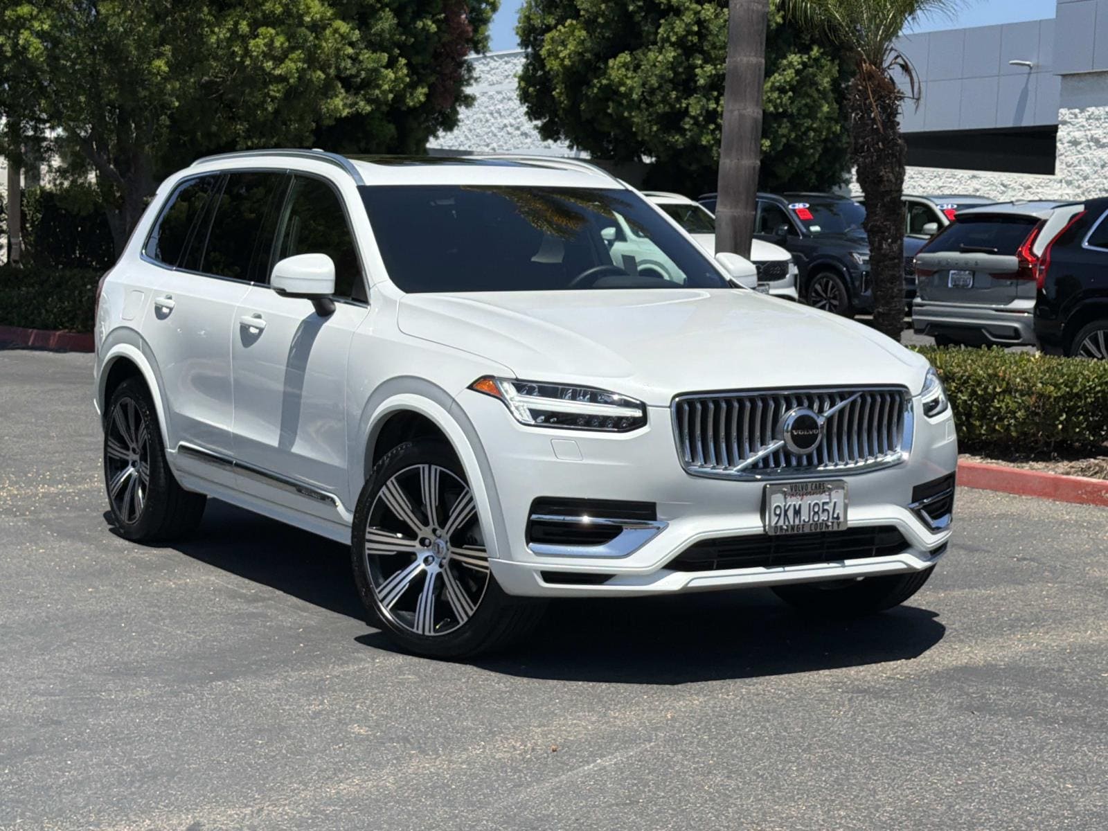 Crystal White 2024 Volvo XC90 SUV / Crossover All-Wheel Drive Automatic