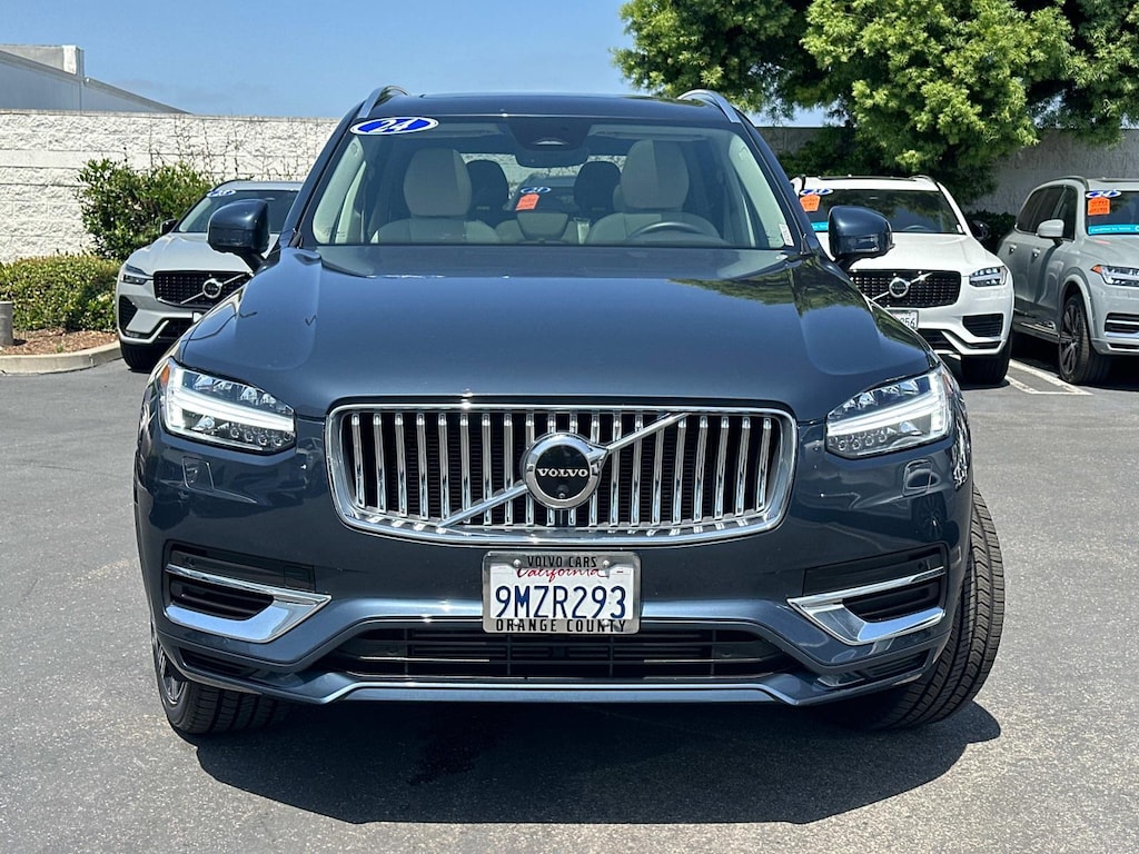 Certified 2024 Volvo XC90 Recharge Plug-In Hybrid T8 eAWD PHEV Plus Bright Theme 7P Sport Utility
