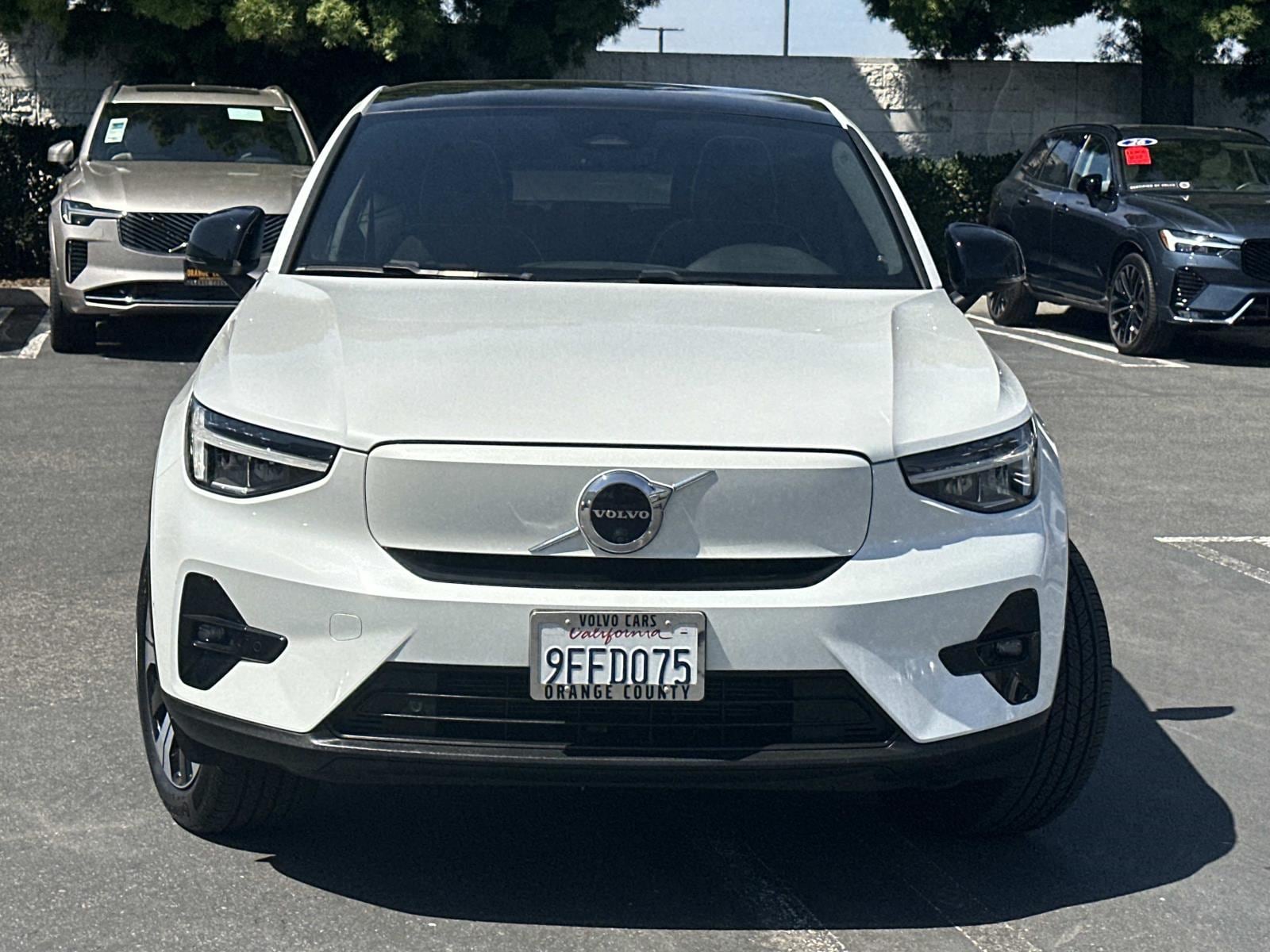 Certified 2023 Volvo C40 Plus with VIN YV4ED3GL9P2038060 for sale in Santa Ana, CA