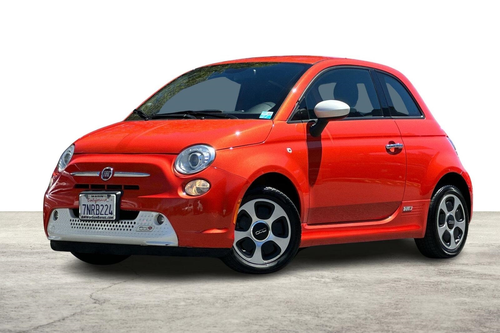 Used 2015 FIAT 500e Battery Electric with VIN 3C3CFFGE4FT756513 for sale in Palo Alto, CA