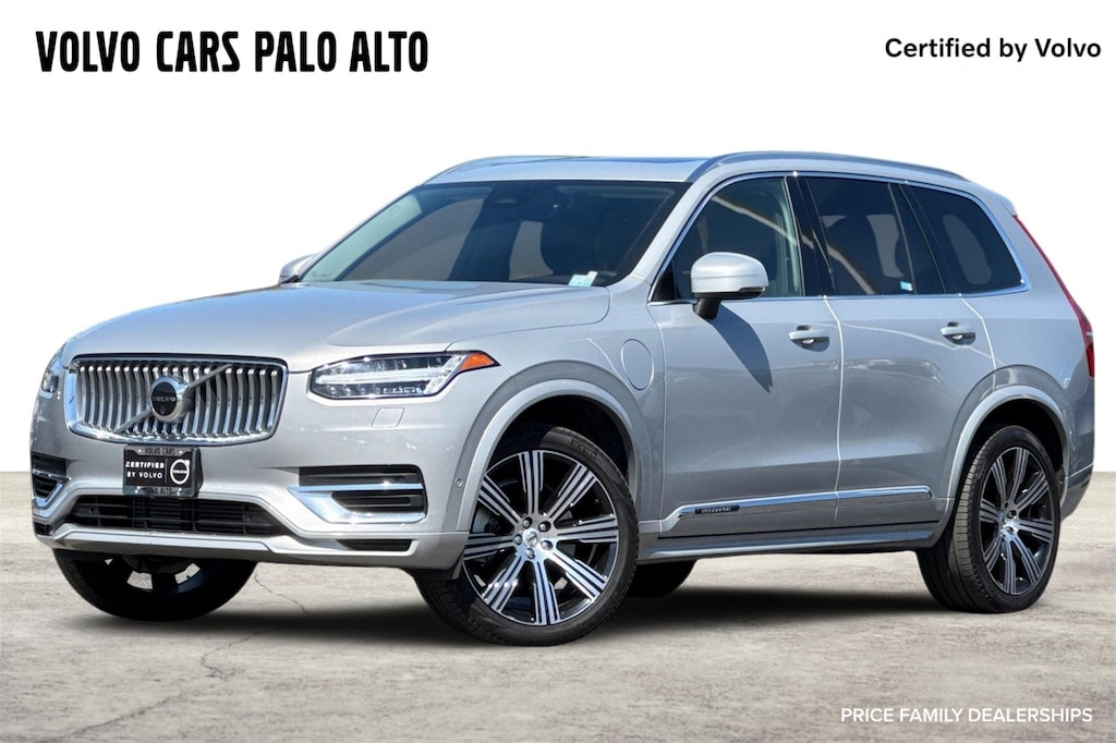 Certified 2024 Volvo XC90 Recharge Plug-In Hybrid T8 Plus Bright Theme 7 Passenger SUV