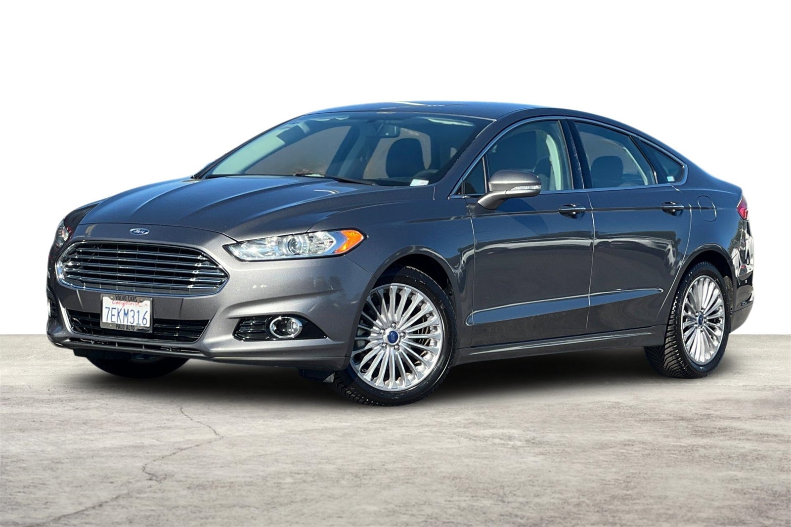 Used 2014 Ford Fusion Titanium with VIN 3FA6P0K91ER277318 for sale in Palo Alto, CA