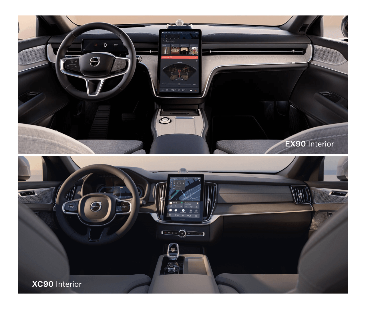 Volvo EX90 vs. Volvo XC90 Tech & Safety