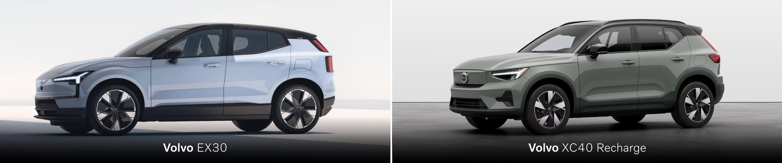 Difference Between Volvo XC40 Recharge And Volvo EX30