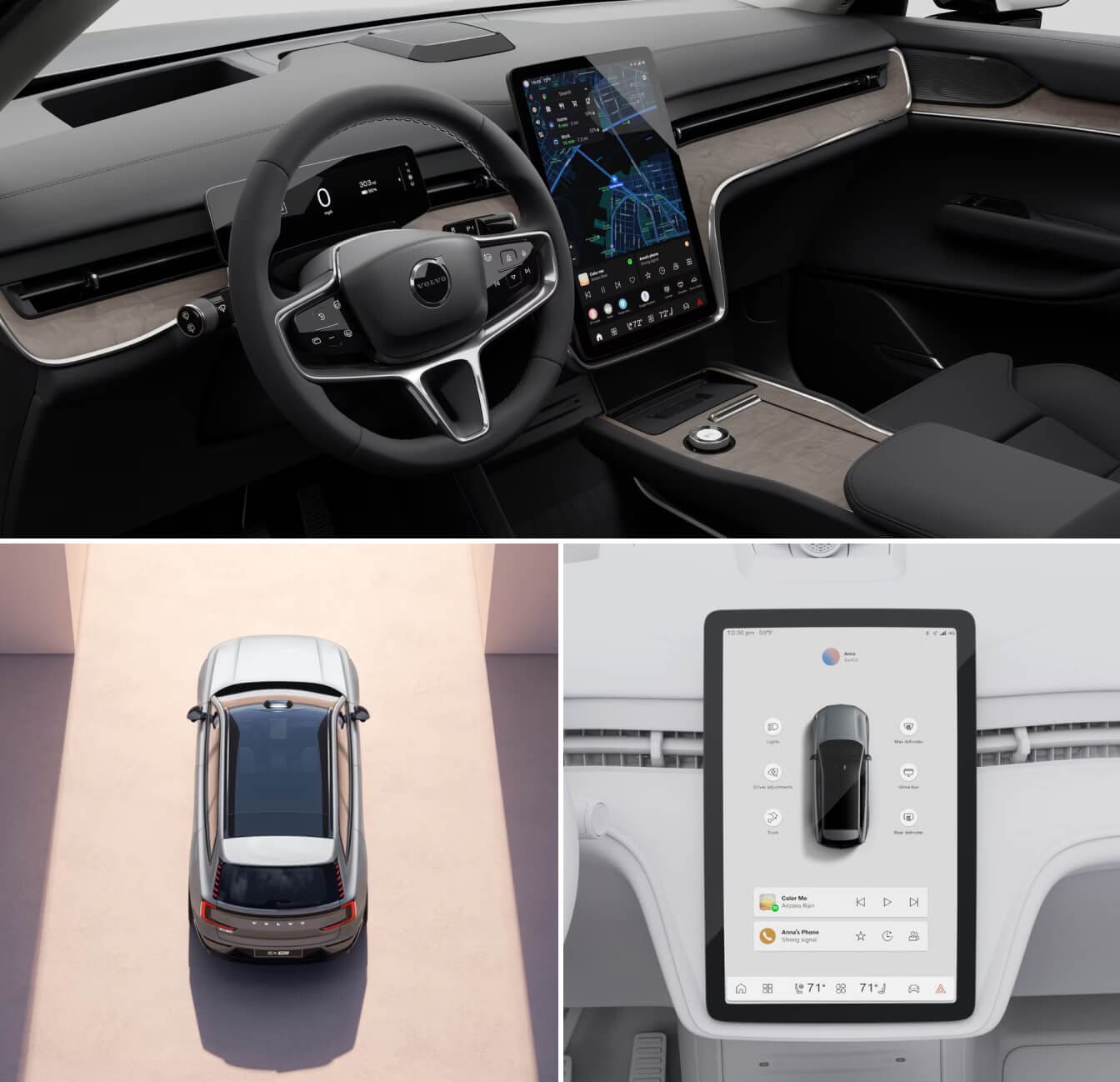 Volvo EX90 Interior Technology & Safety