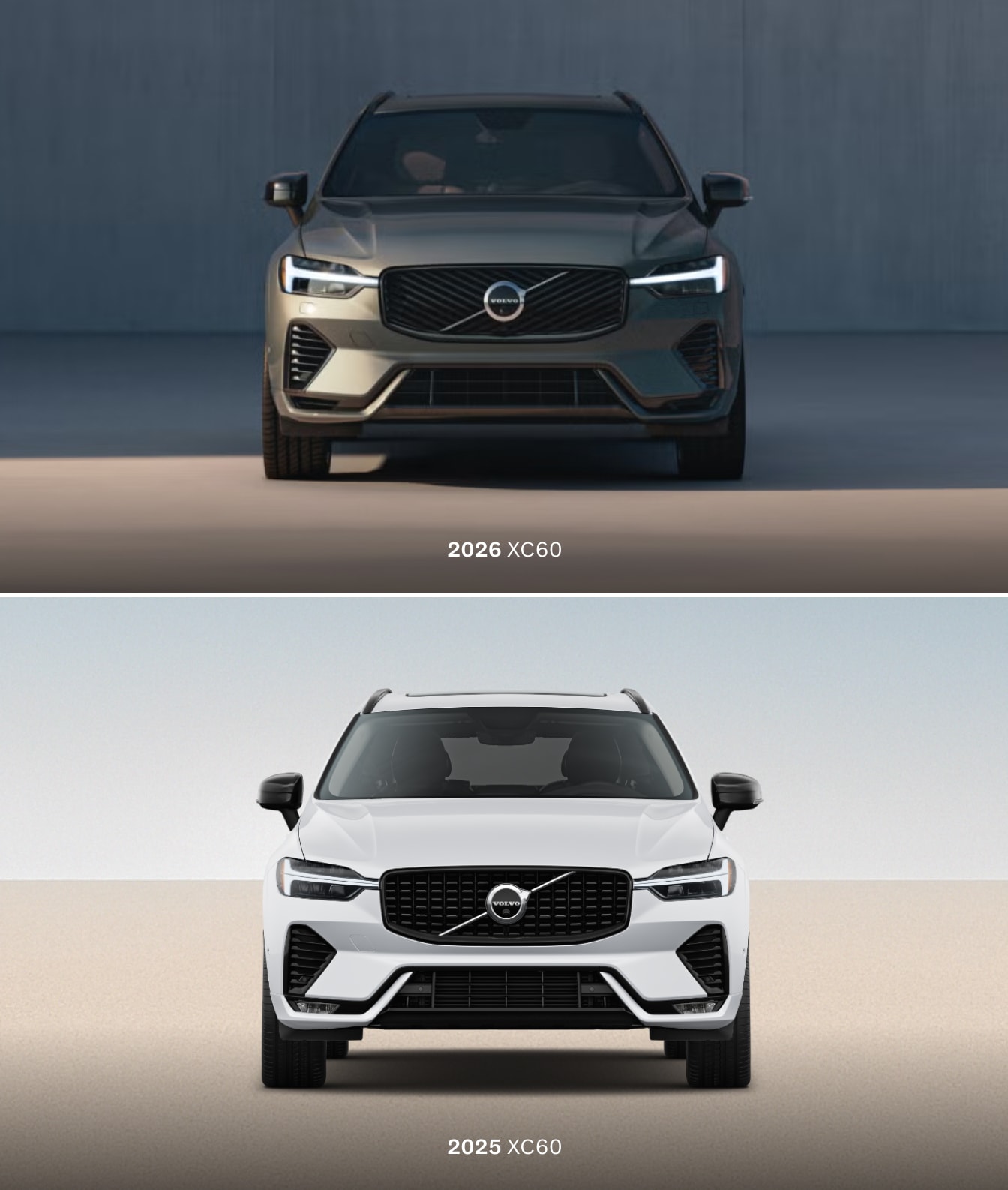 Volvo 2026 XC60 Vs 2025 XC60