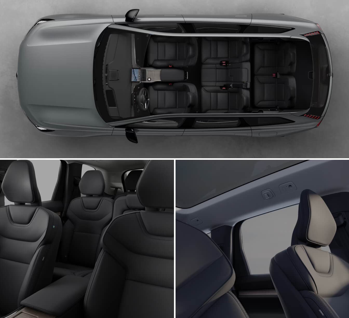 Volvo EX90 Interior Dimensions