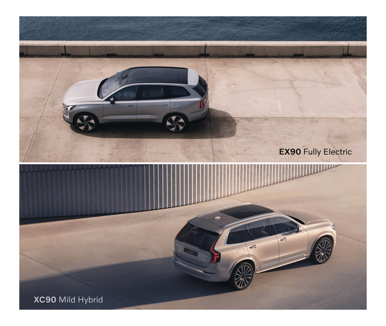 Volvo EX90 vs. Volvo XC90 Specs