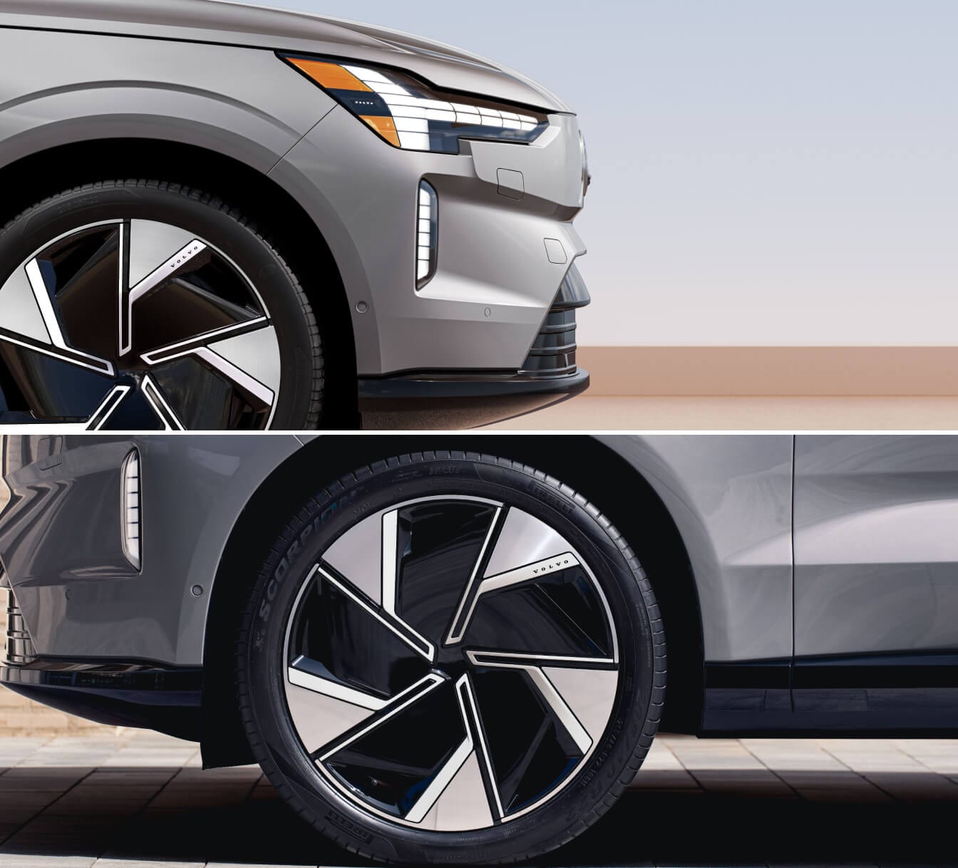 The Wheel Options That Determine the Volvo EX90 Range