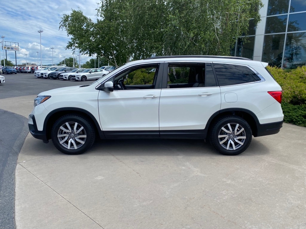 Used 2019 Honda Pilot EX-L with VIN 5FNYF6H47KB028345 for sale in Pittston, PA