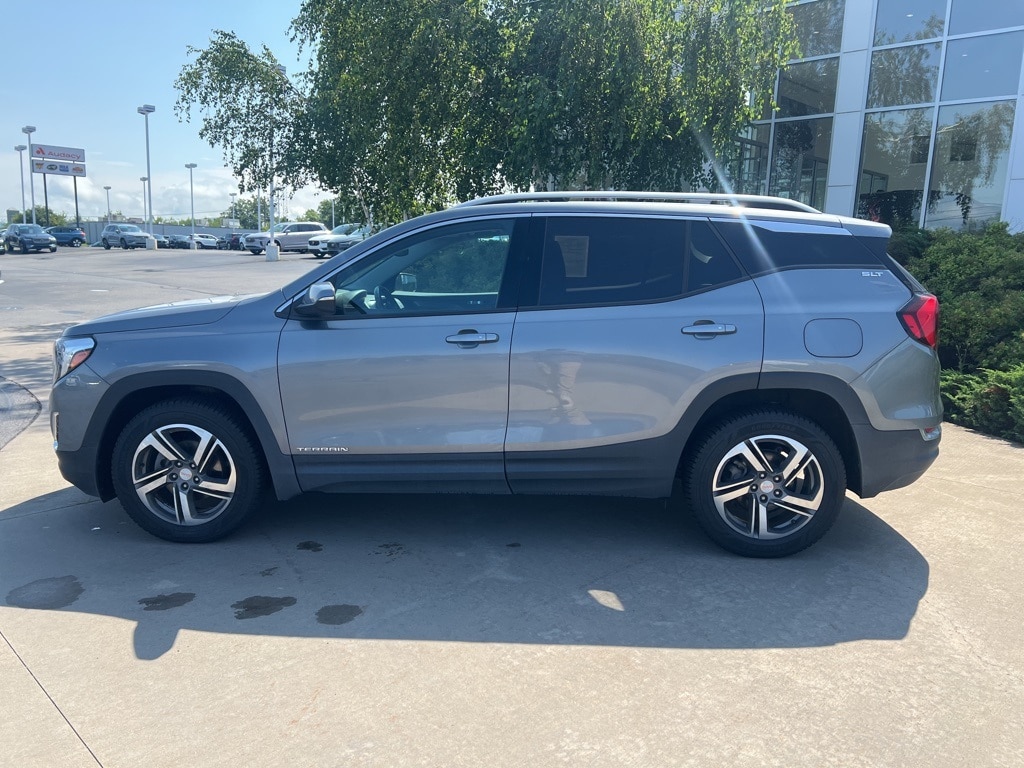Used 2020 GMC Terrain SLT with VIN 3GKALVEV9LL297584 for sale in Pittston, PA