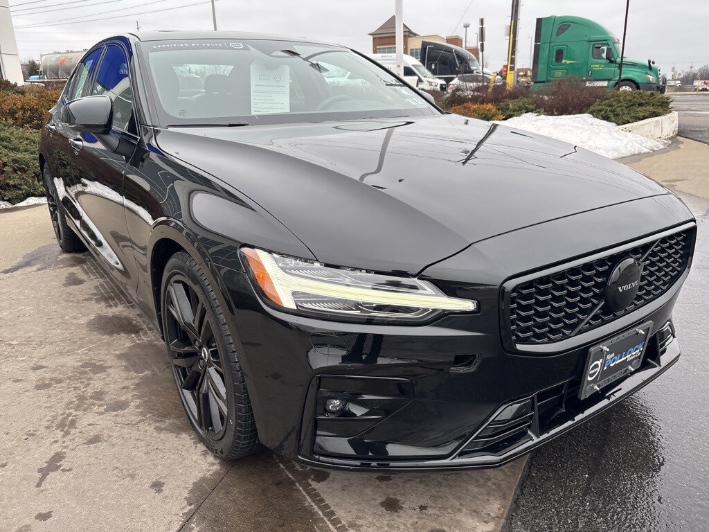 Certified 2023 Volvo S60 B5 Plus Black Edition Sedan