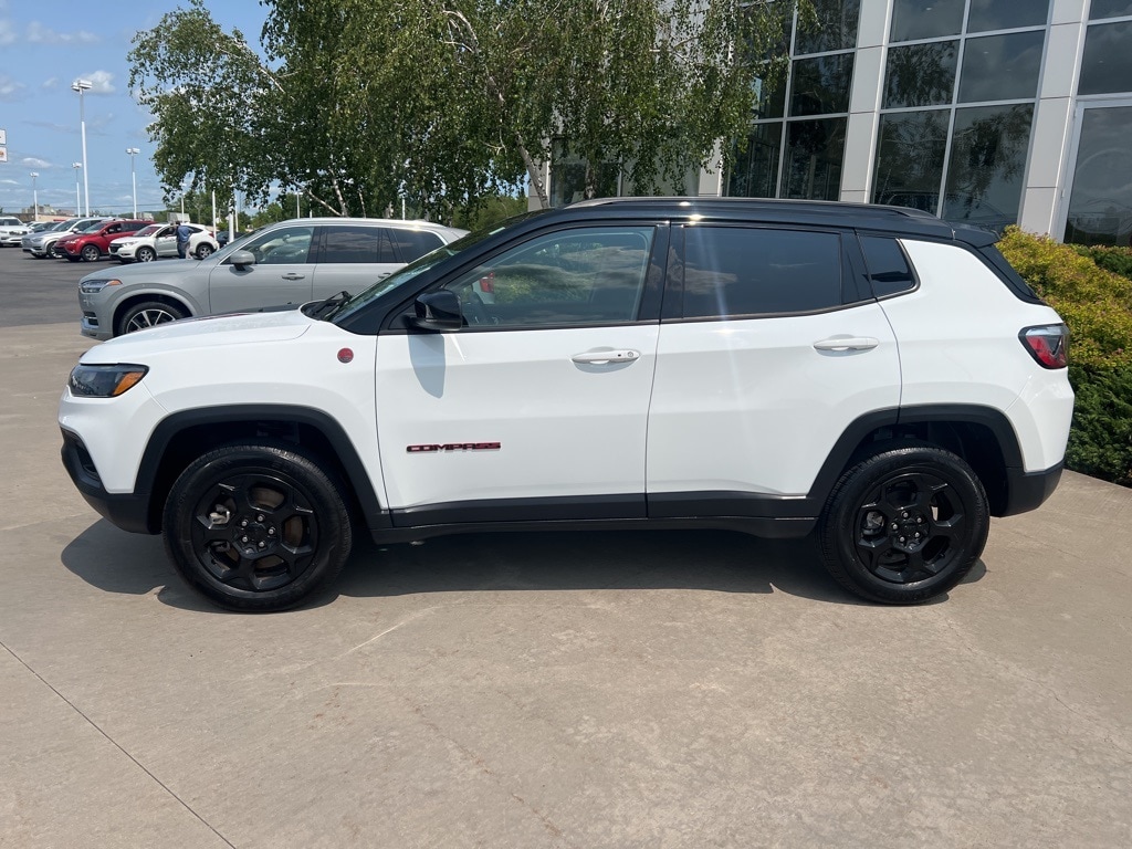 Used 2023 Jeep Compass Trailhawk with VIN 3C4NJDDN1PT564382 for sale in Pittston, PA