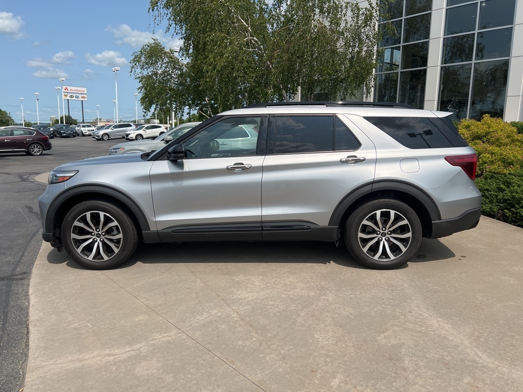 Used 2020 Ford Explorer ST with VIN 1FM5K8GC6LGD18971 for sale in Pittston, PA