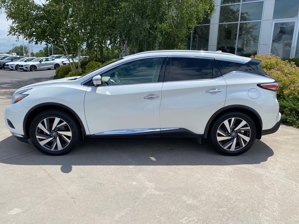 Used 2018 Nissan Murano Platinum with VIN 5N1AZ2MH1JN177856 for sale in Pittston, PA