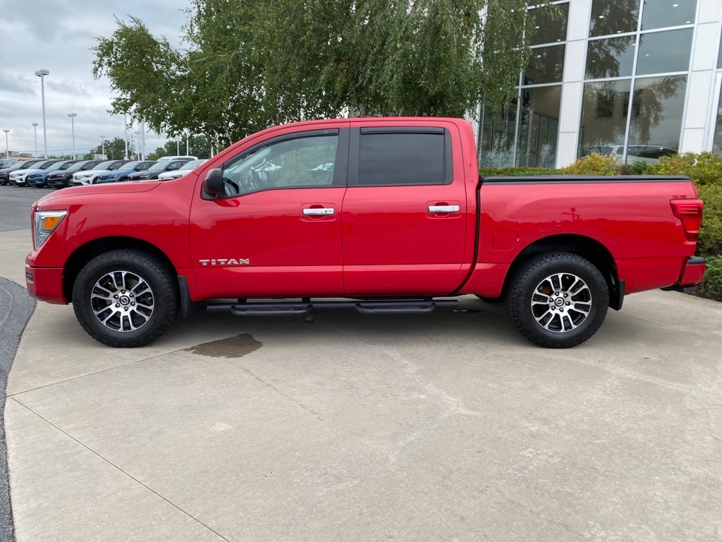 Used 2021 Nissan Titan SV with VIN 1N6AA1ED1MN500144 for sale in Pittston, PA