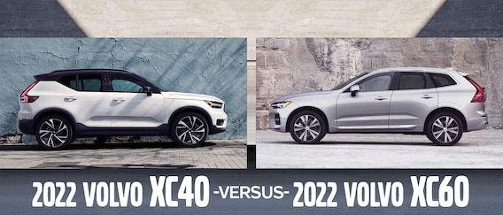 Volvo XC40 vs. XC60: 2022 Comparison Dimensions, Features & Specs