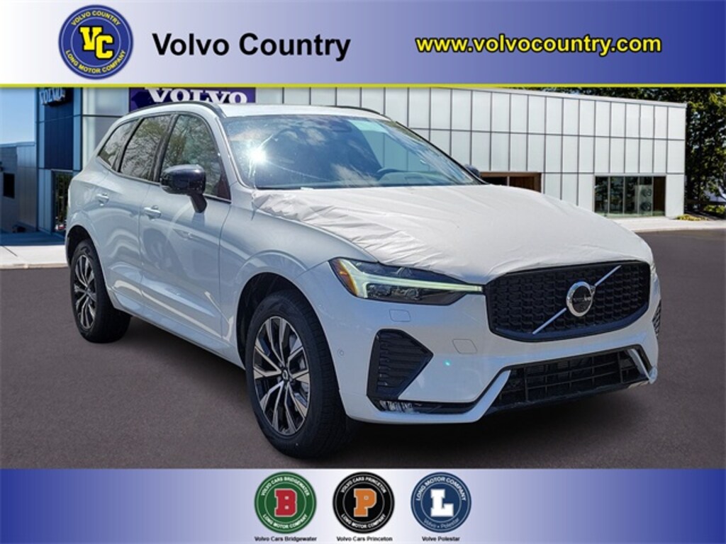 New 2024 Volvo XC60 B5 Plus Dark in Crystal White For Sale in