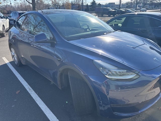 Used 2021 Tesla Model Y Long Range with VIN 5YJYGDEE6MF082642 for sale in Lawrence, NJ