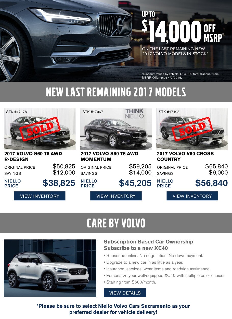 Niello Volvo Offers