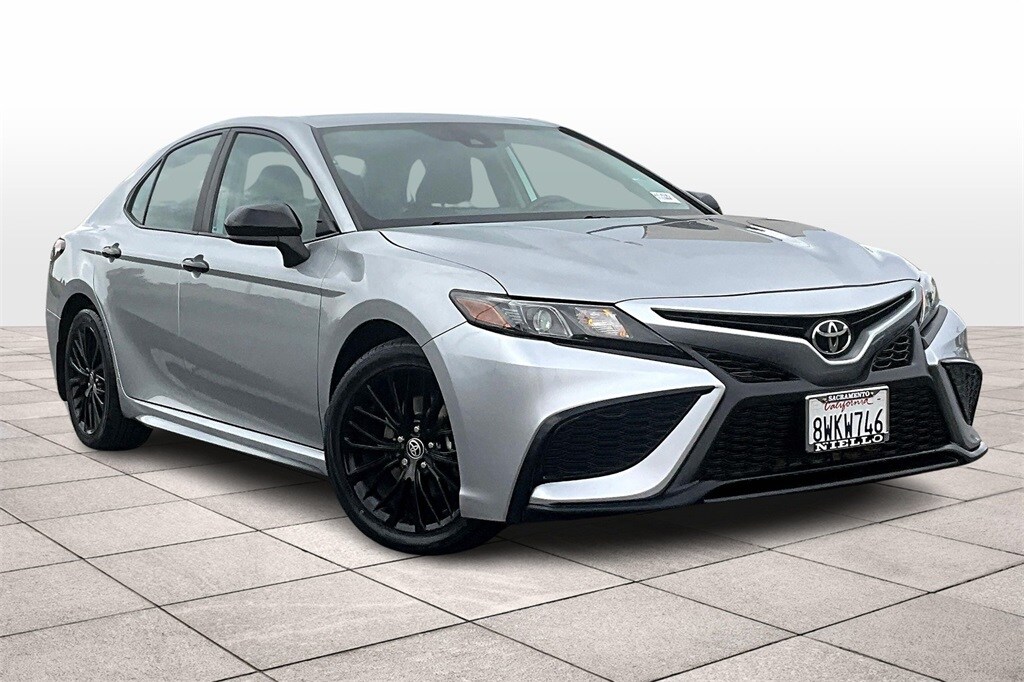 Used 2021 Toyota Camry SE Nightshade with VIN 4T1G11AK9MU459748 for sale in Sacramento, CA