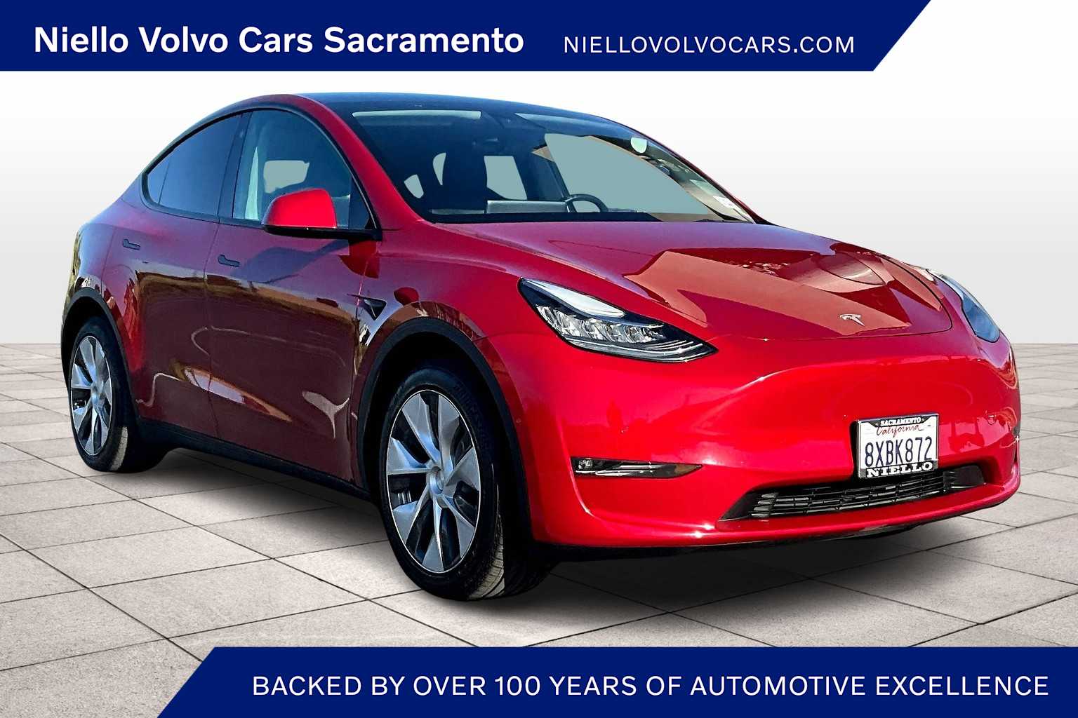 Used 2021 Tesla Model Y Long Range with VIN 5YJYGDEEXMF208453 for sale in Northfield, Minnesota