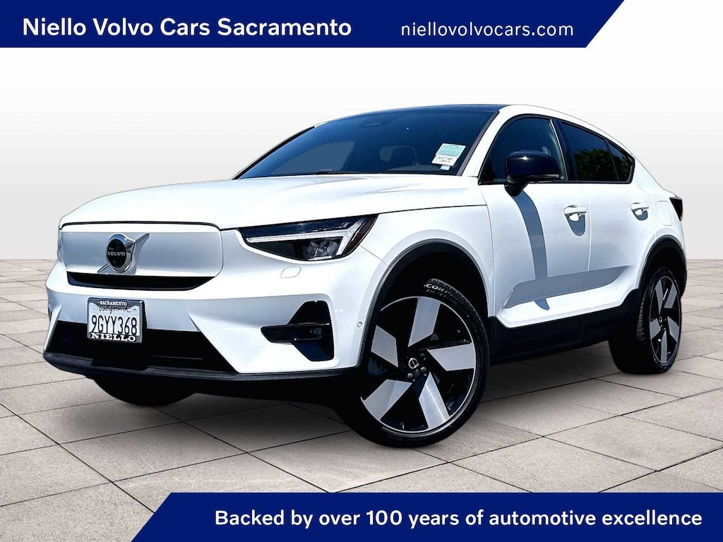 Certified 2023 Volvo C40 Recharge Pure Electric Ultimate Twin eAWD