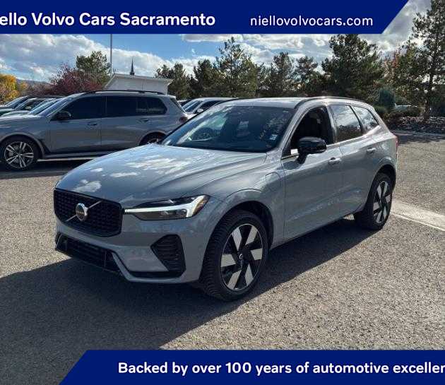 Used 2024 Volvo XC60 Recharge Plug-In Hybrid Ultimate Dark Theme T8 eAWD PHEV in Sacramento