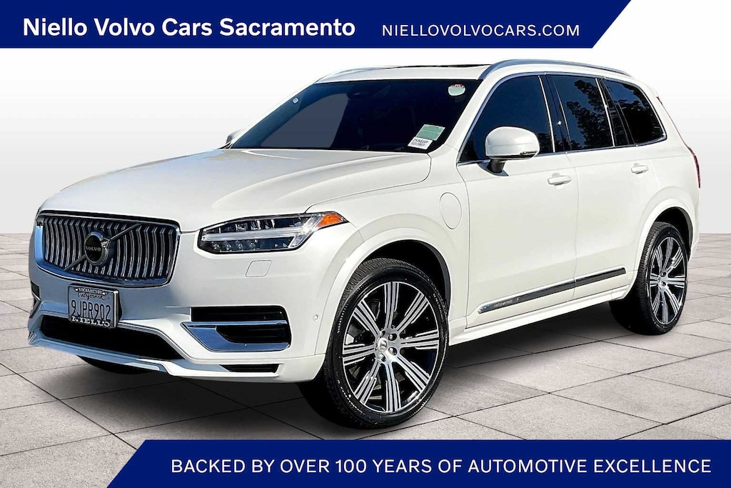 Certified 2024 Volvo XC90 Recharge Plug-In Hybrid Ultimate Bright Theme T8 eAWD PHEV 7P