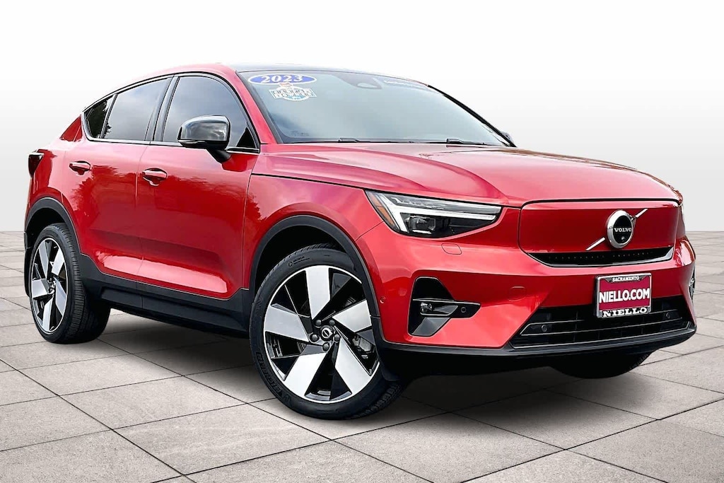 Certified 2023 Volvo C40 Recharge Pure Electric Ultimate Twin eAWD