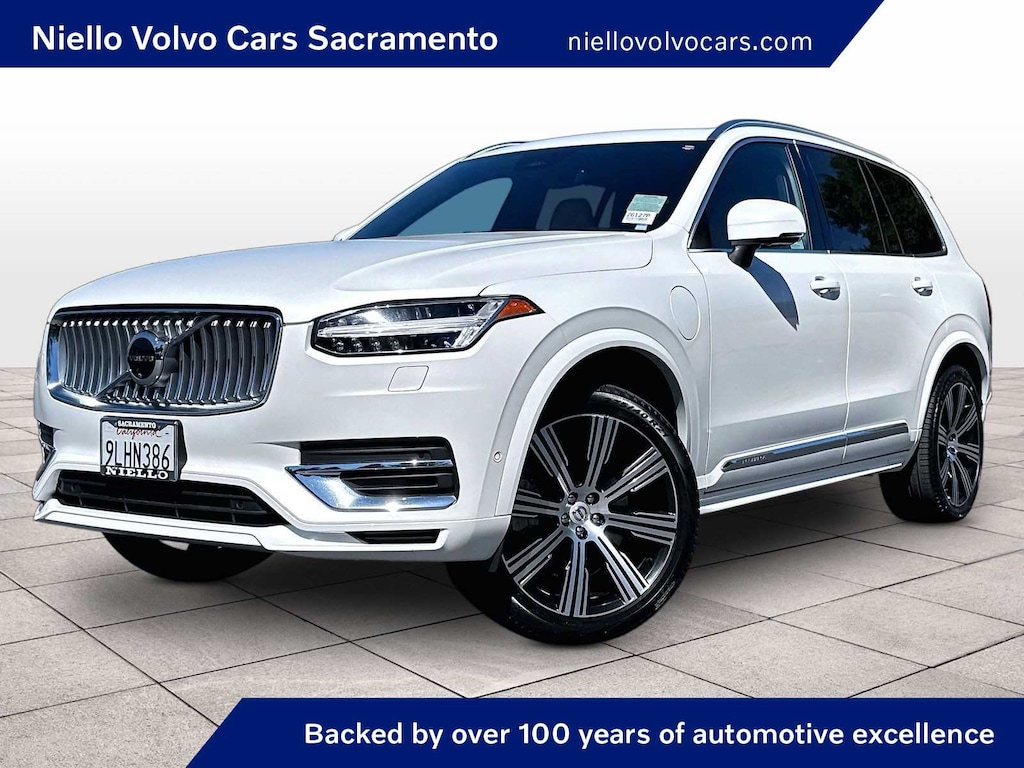 Certified 2024 Volvo XC90 Recharge Plug-In Hybrid Ultimate Bright Theme T8 eAWD PHEV 7P