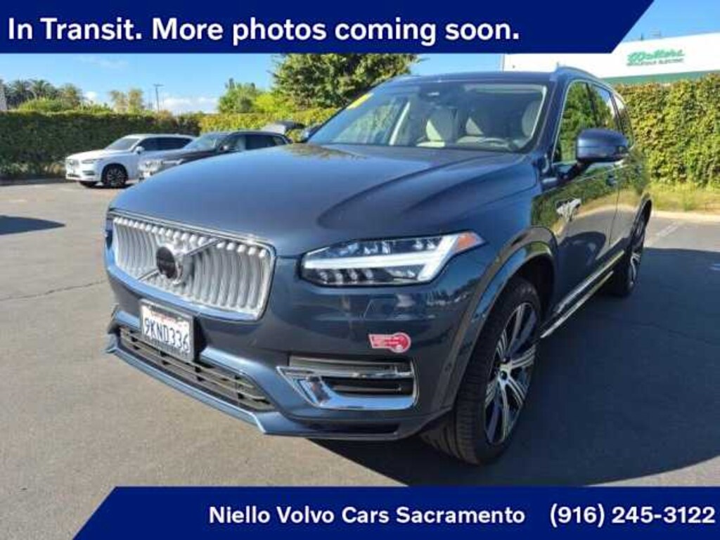 Certified 2024 Volvo XC90 Recharge Plug-In Hybrid Plus Bright Theme T8 eAWD PHEV 7P