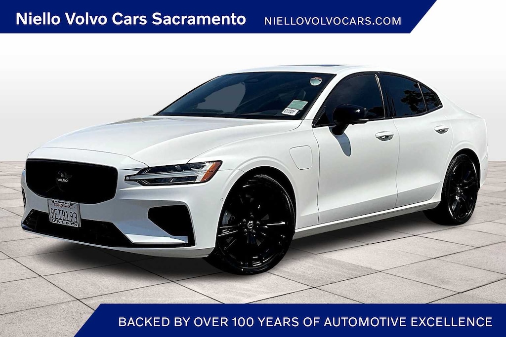 Used 2023 Volvo S60 Recharge Plug-In Hybrid Plus Black Edition T8 eAWD PHEV