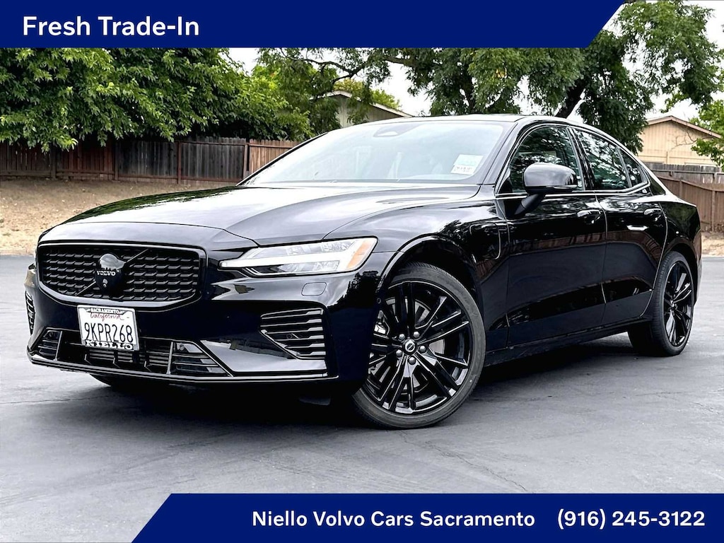 Used 2024 Volvo S60 Recharge Plug-In Hybrid Plus Black Edition T8 eAWD PHEV