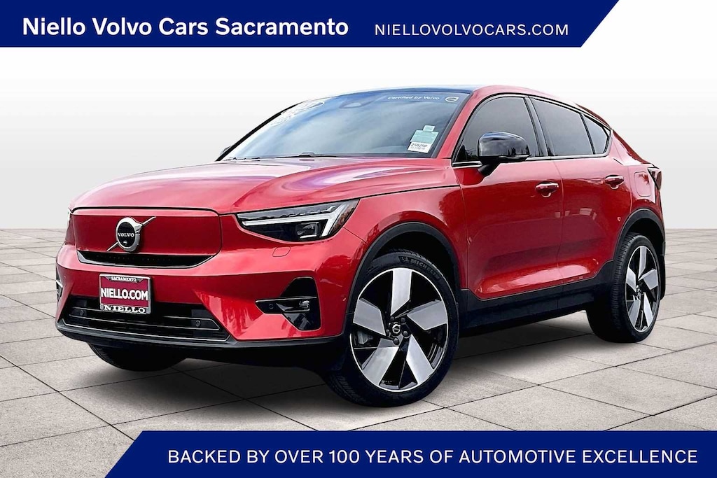 Certified 2023 Volvo C40 Recharge Pure Electric Ultimate Twin eAWD