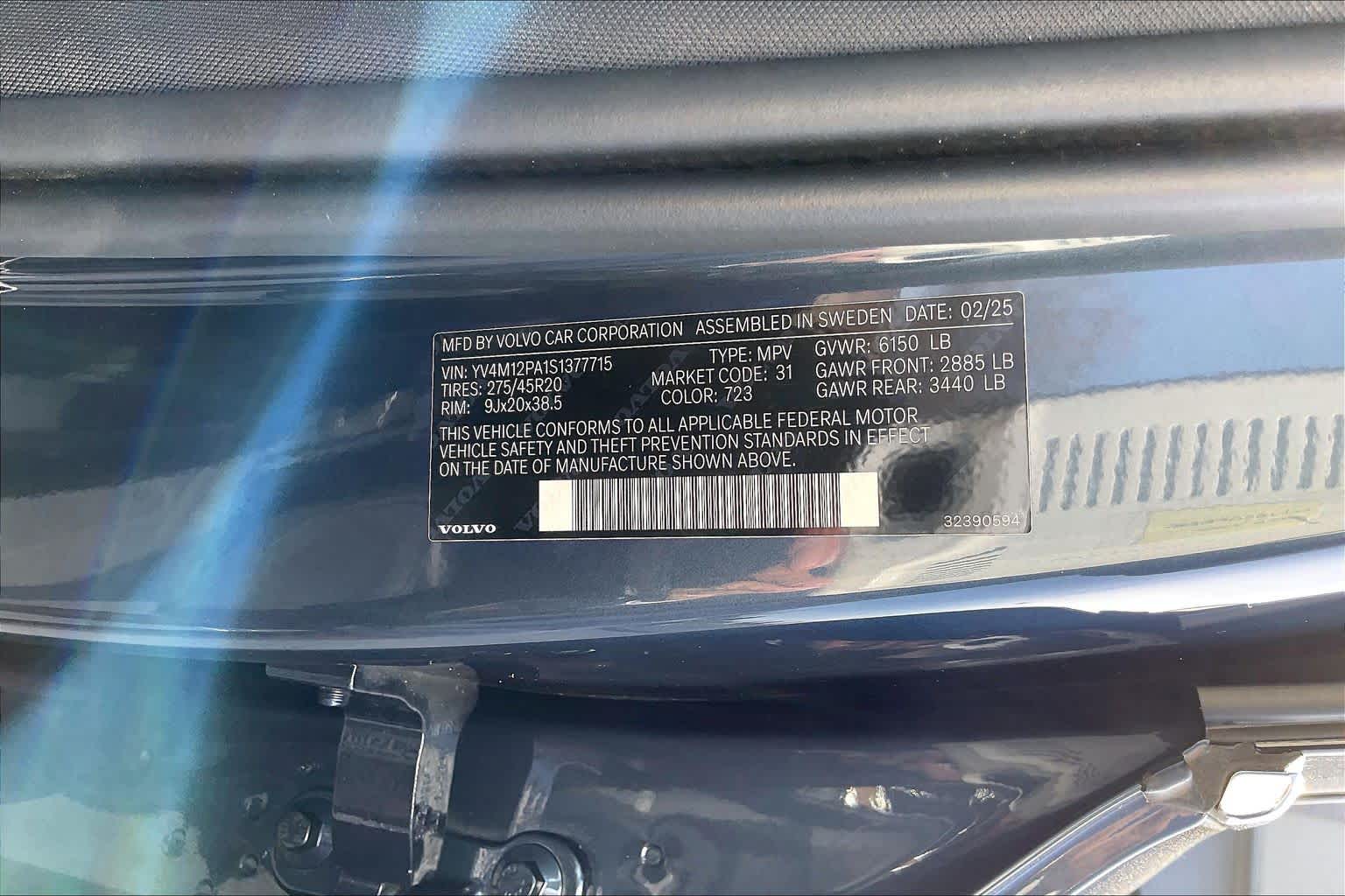 2025 Volvo XC90 Core - Photo 33