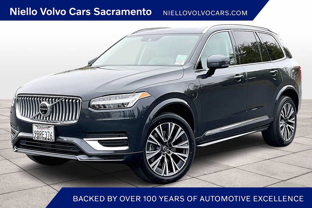 Certified 2022 Volvo XC90 Recharge Plug-In Hybrid Inscription Expression T8 eAWD PHEV 7P Ext Range