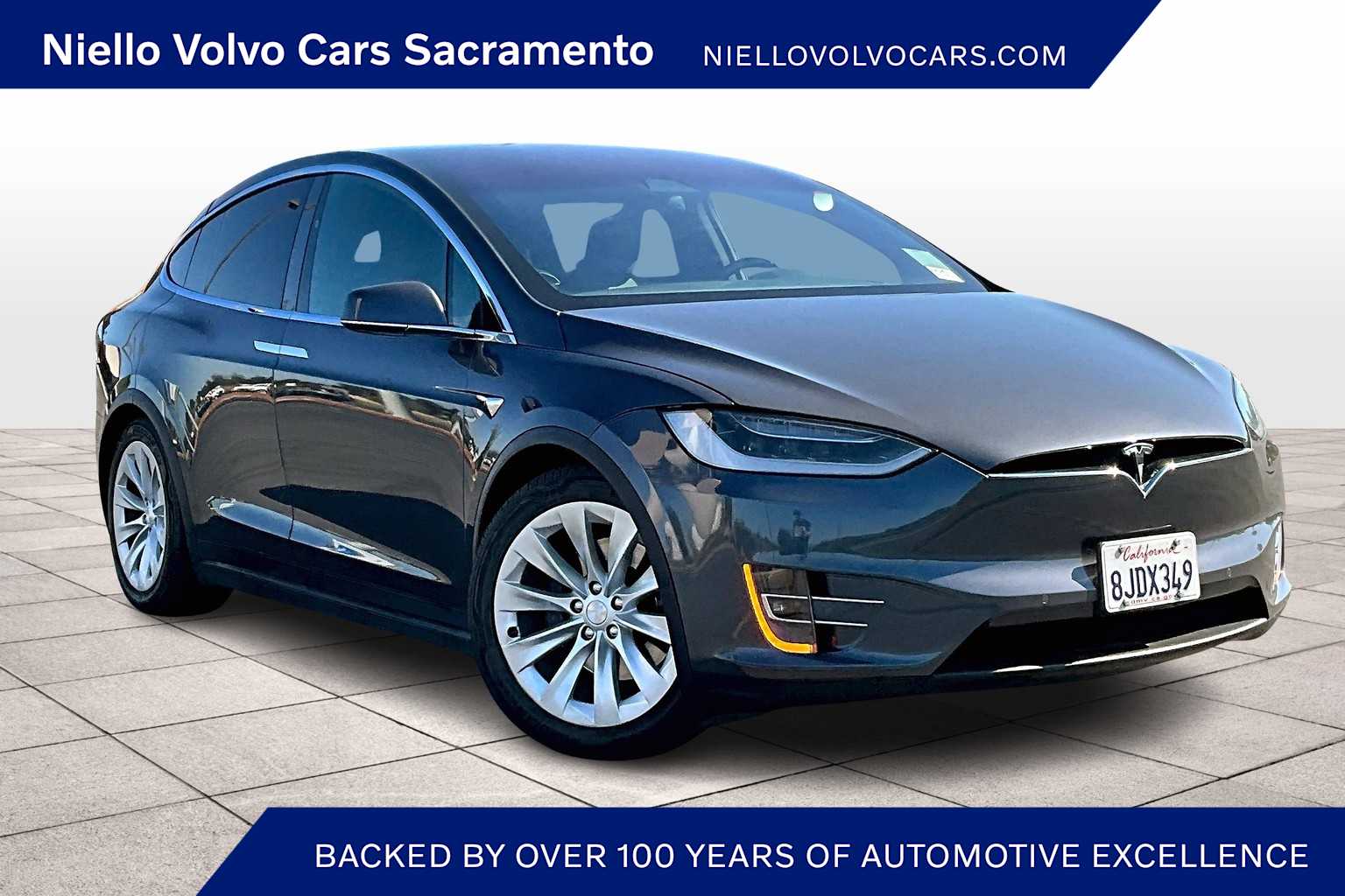 Used 2018 Tesla Model X 75D with VIN 5YJXCDE21JF123395 for sale in Sacramento, CA