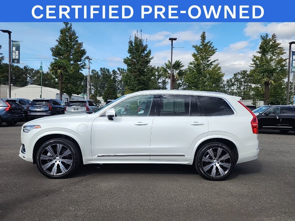 Certified 2024 Volvo XC90 Recharge Plug-In Hybrid T8 Plus Bright Theme 7 Passenger SUV