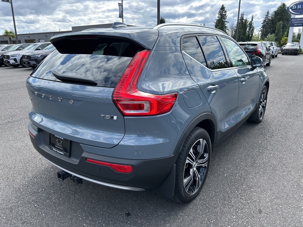Certified 2022 Volvo XC40 Inscription with VIN YV4162ULXN2751733 for sale in Fife, WA