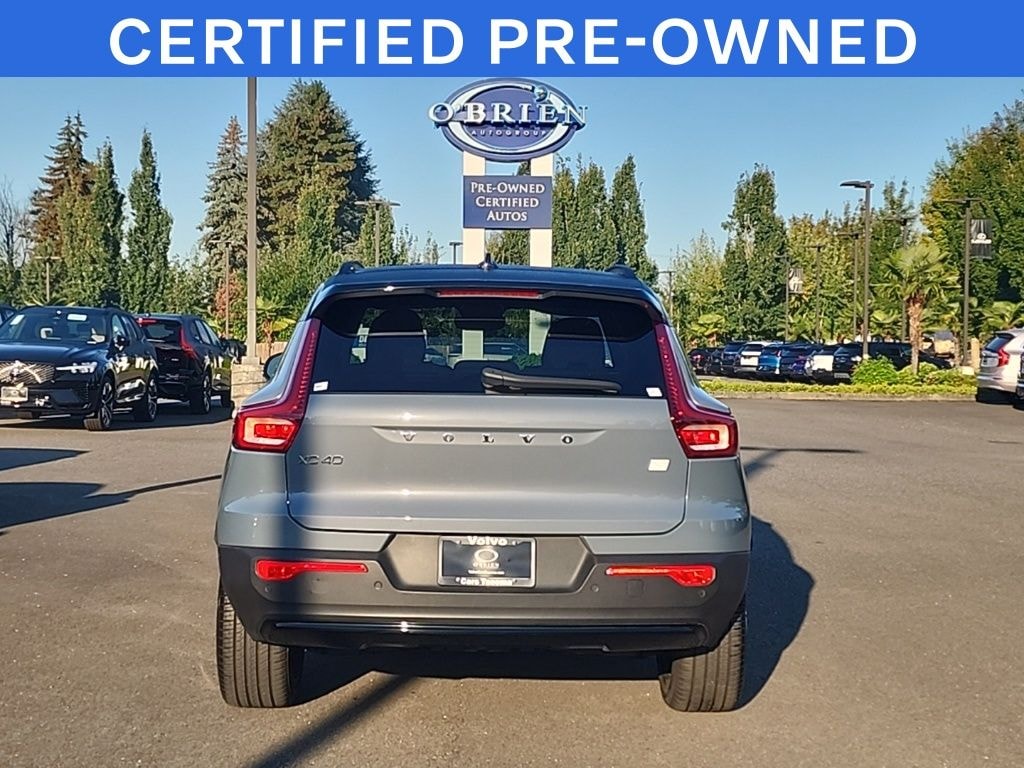 Certified 2023 Volvo XC40 Recharge Pure Electric Ultimate SUV